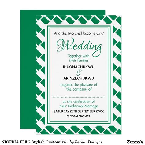 Nigerian Wedding Invitation Cards Weddingideasone