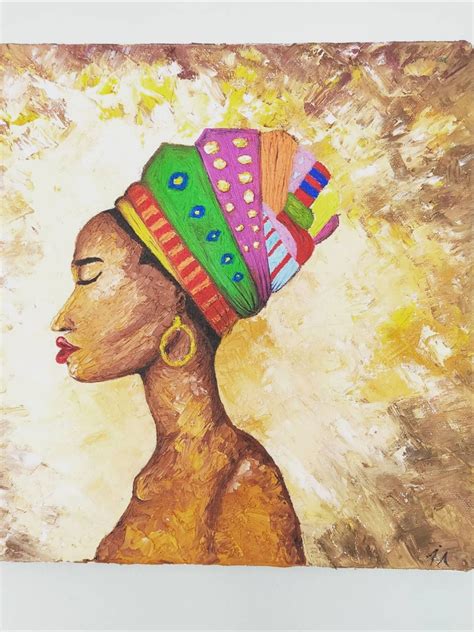 100 Handmade Original Oil Paintings On Canvas African American