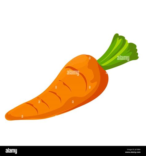 Carrot Icon Vector Illustration Stock Vector Image And Art Alamy