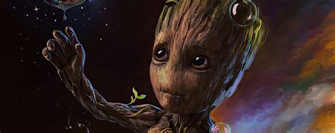 Baby Groot 2020 Art Hd Superheroes 4k Wallpapers Images Backgrounds