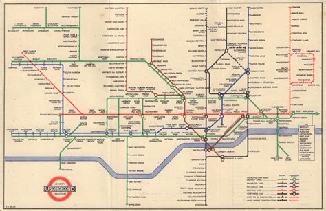 London Underground Tube Map Plan Central Line Extensions Uc Harry