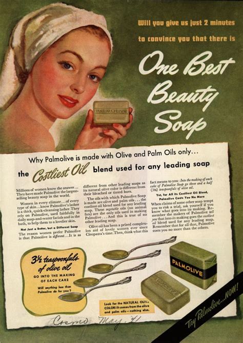Palmolive Companys Palmolive Soap One Best Beauty Soap 1941