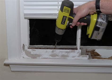 Repair Rotted Window Frame Or The Window Needs To Be Replaced