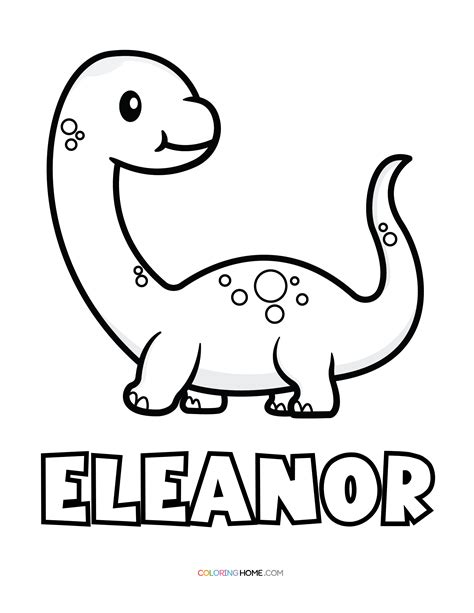 Eleanor Name Coloring Pages Coloring Home