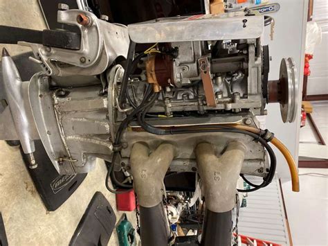Mercury 650 Mod Engine Four Cylinder On 75H Tower And Foot SOLD