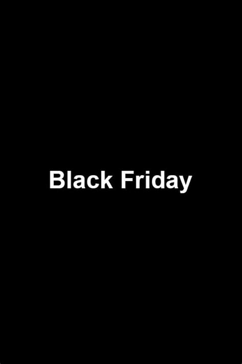 Black Friday 2015 The Poster Database Tpdb
