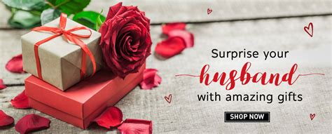 Huge sale on first anniversary gift husband now on. Amazing Gifts to Surprise Husband on the Anniversary