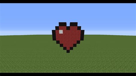 Astolfo (fate series) pixelart minecraft keweh 11 2 ruby rose from rwby wirai 11 1 the batter (build time: Minecraft | Pixel Art : Le coeur - YouTube