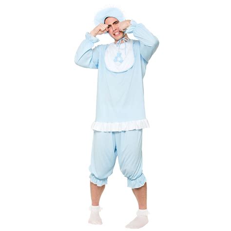 Mens Big Cry Baby Fancy Dress Costume For Cosplay Outfit Ebay