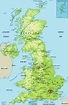 Britain Physical Map - Mapsof.Net