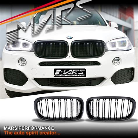 Check out our x6 grille mesh for body kits today! Gloss Black X6M Style Front Bumper bar Kidney Grille for BMW X5 F15 & X6 F16 | Mars Performance