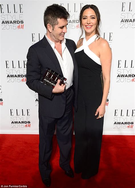 Simon Cowell And Lauren Silverman Attend Elle Style Awards 2015 Daily Mail Online