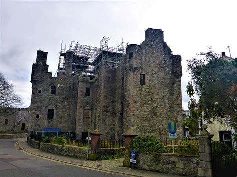Maclellans Castle A Substantial Ruin In Kirkcudbright Scotland