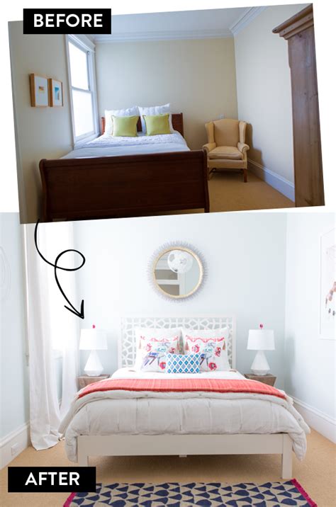 Watch my 20 second video to see how i transformed this space from a dated yellow room to a beachy retreat. Modern Eclectic Bedroom: Before and After | At Home In Love