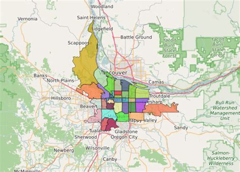 Portland Zip Code Map 2021 Update Real Estate Agent Pdx