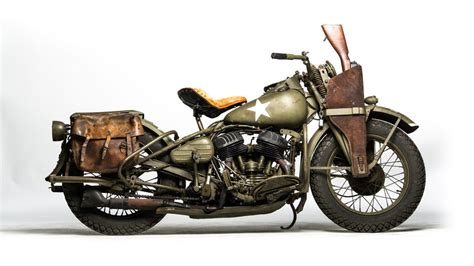 1942 Harley Davidson Wla Military S19 Ej Cole