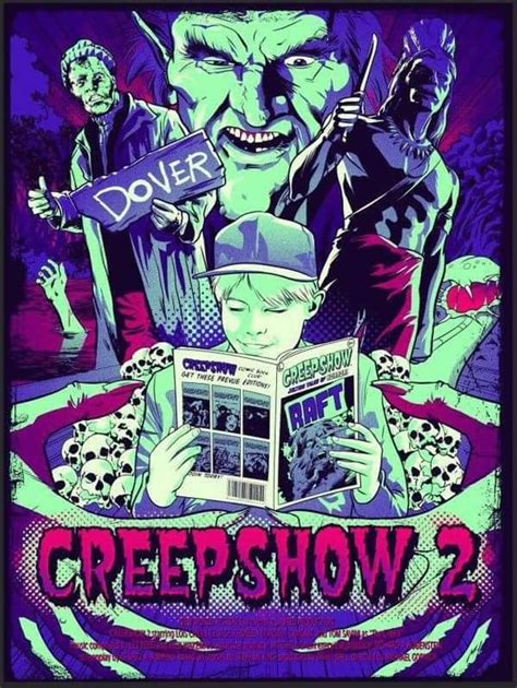Horror Movie Poster Art Creepshow 2 1987 By Jennifer Elm Retro