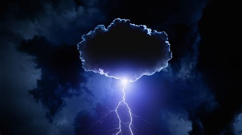 Fondos De Pantalla Nubes Tormenta Rayo 3840x2160 Uhd 4k Imagen