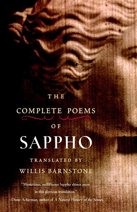 The Complete Poems Of Sappho By Willis Barnstone Penguin Books Australia