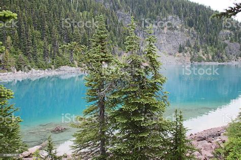 Emerald Colored Lake Stock Photo Download Image Now Beach Blue