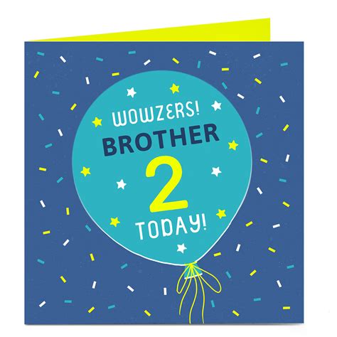 Buy Personalised Birthday Card Wowzers Editable Age For Gbp 329