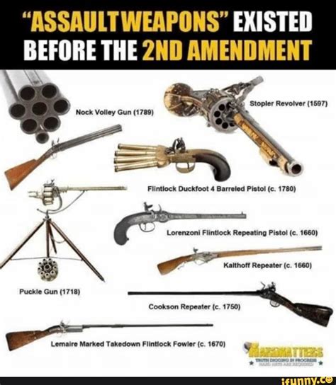 Assault Weapons Existed Before The Amendment Velloy Gum Lorenzoni