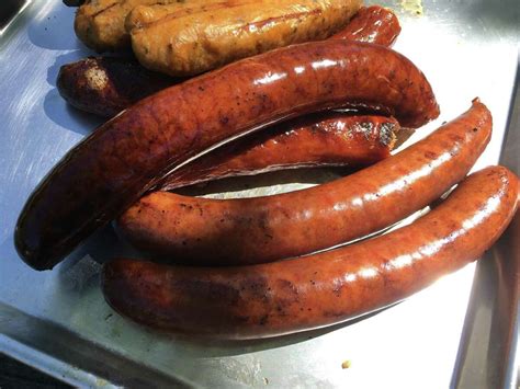 Chucks Food Shack Boudin And Andouille Sausage Making A Big Flavor