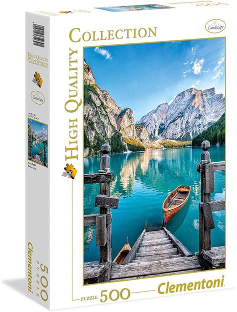 Clementoni Braies Lake Puzzle 500 Piece Buy Online At The Nile