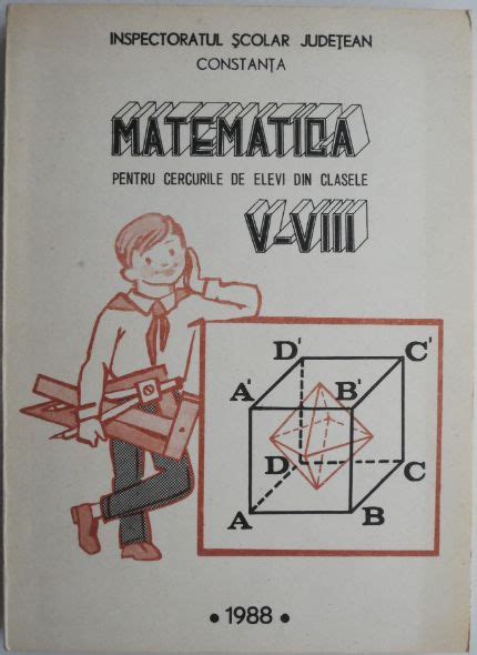 Matematica Pentru Cercurile De Elevi Din Clasele V Viii