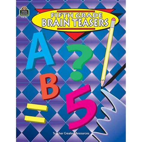 Tcr0511 Fifth Grade Brain Teasers Gr 5 By Teacher Created Resources