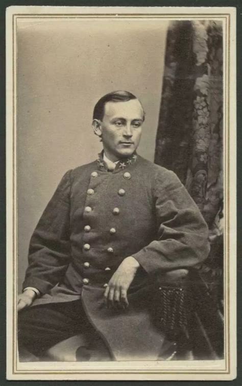 Cdv Image Of Confederate Colonel Henry W Hilliard Of The Alabama
