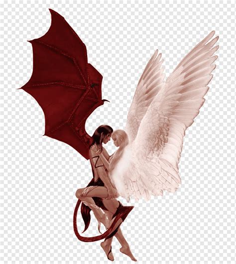 Devil And Angel Love Tattoo
