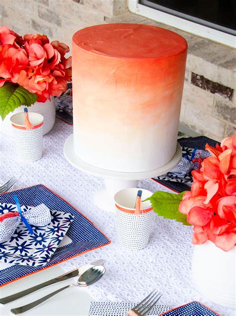 Martha Stewart Blue And Coral Indigo Party By Lindi Haws Of Love The Day