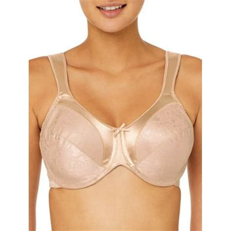 Bali Bali Womens Satin Tracings Minimizer Bra Style 3562 Walmart