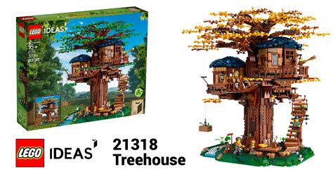 Lego Reveals 21318 Ideas Treehouse Featuring 3000 Pieces And Foliage