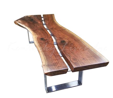 These modern walnut coffee table are offered in various shapes and sizes ranging from trendy to classic ones. Custom Modern Live Edge Walnut And Steel Coffee Table ...