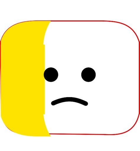 Lego Smiley Sad Clipart I2clipart Royalty Free Public Domain Clipart