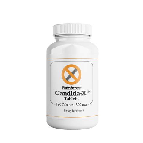 Candida X Tablets Natural Support For Gut Health Sunstone Formulas