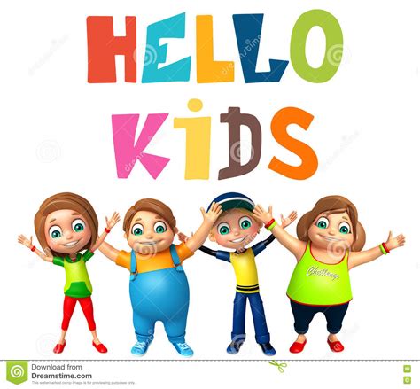 Kids Sign Show Children Toddlers Or Youngsters Royalty Free Stock Photo