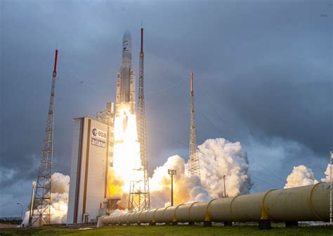 Watch A European Rocket Launch 2 Communications Satellites Wednesday
