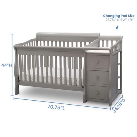 11 Best Cribs With Changing Table 2021 The Safest One Baby Fellow
