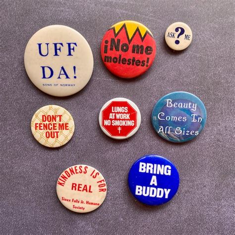 Funny Buttons Etsy