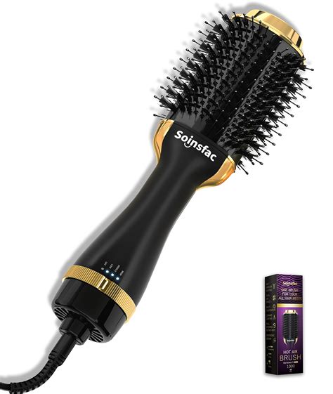 buy hair brush dryer soinsfac volumizer hair dryer brush 4 in 1 upgrade blow drying brush hot