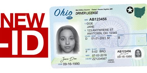 Ohio Driver's License Number Location On Card - Real Id Drivers License Identification Cards ...
