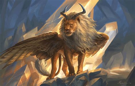 Winged Lion By Sandara On Deviantart