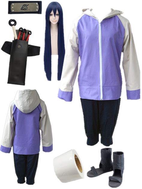 Anime Cosplay Hyuga Hinata Cosplay Costume Hot Hinata Hyuga 2nd Genera