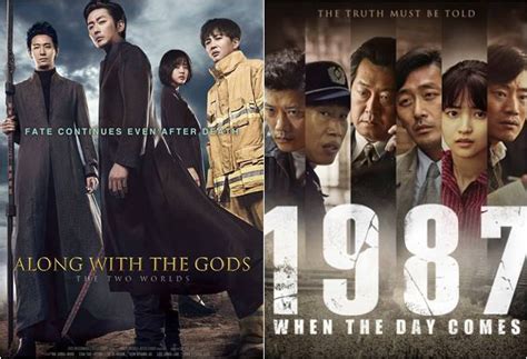 Welcome to korean box office! 'Along with the Gods,' '1987' dominate Korean box office