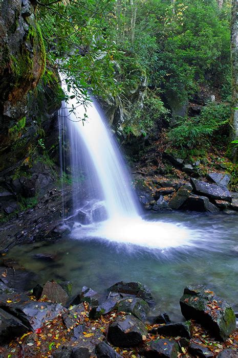 Grotto Falls Great Smoky Mountains National Park The Photography Of