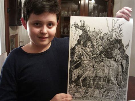 This 11 Year Old Boy Creates The Most Awesome And Detailed Drawings You