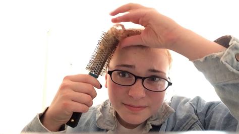 Girl Gets Hair Stuck In Brush Youtube